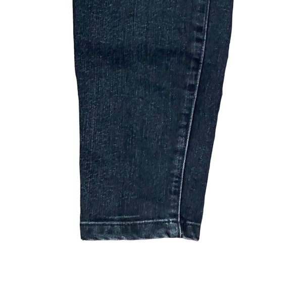 Current/Elliott The Stiletto Jeans Size 25-0 Skinny Crop Black‎ Stretch 27X27 - Picture 3 of 8